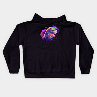 space dino Kids Hoodie